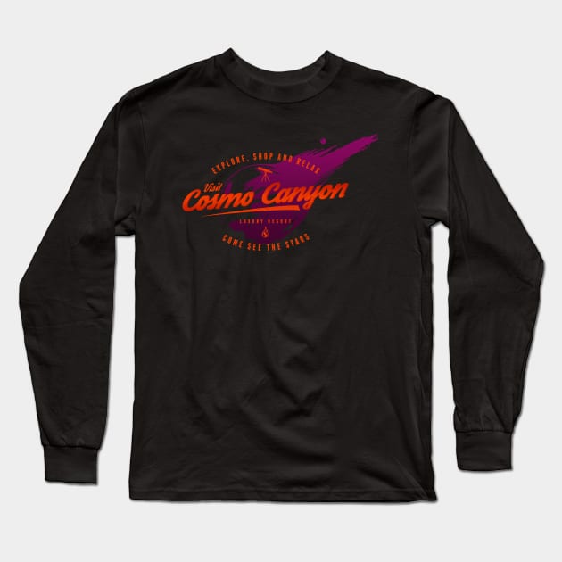 Cosmo Canyon Long Sleeve T-Shirt by Zonsa